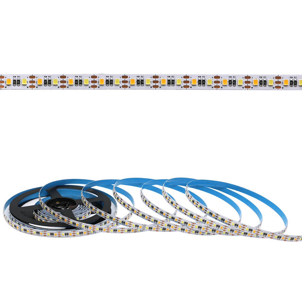 Pure White+Warm White CCT Series - DC5-24V 2835SMD Flexible LED Strip Lights - 600LEDs Pure White+Warm White CCT Series - DC5-24V 2835SMD Flexible LED Strip Lights - 600LEDs